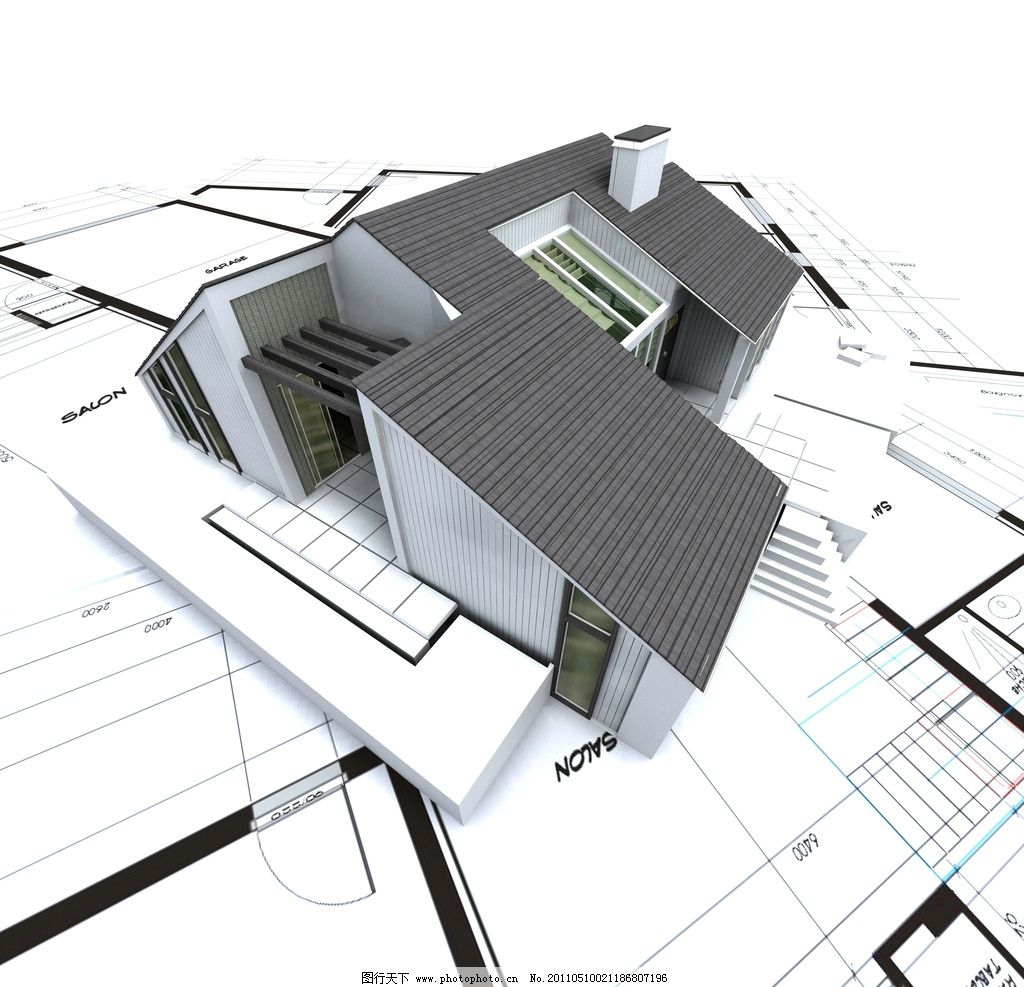 建筑设计中的3D建筑模型图纸与图像 技术与应用